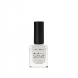 Korres - Βερνίκι Νυχιών Gel Effect Nail Colour 02 Porcelain White - 11ml