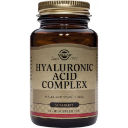Solgar - Collagen hyaluronic acid complex 120mg Συμπλήρωμα διατροφής για τη νεανική όψη της επιδερμίδας - 30tabs