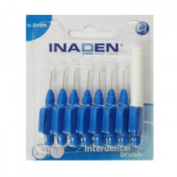 Inaden - Interdental Brush 0.6mm Μπλε Μεσοδόντια Βουρτσάκια - 8τμχ