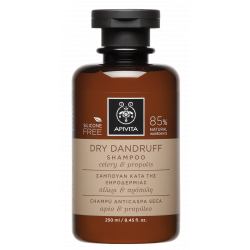 Apivita - Dry Dandruff Σαμπουάν κατά της ξηροδερμίας με Σέλερι & Πρόπολη - 250ml