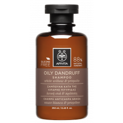 Apivita - Oily Dandruff Σαμπουάν κατά της Λιπαρής Πιτυρίδας με Λευκή Ιτιά & Πρόπολη - 250ml
