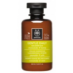 Apivita - Frequent use gentle daily shampoo camomile & honey Σαμπουάν καθημερινής Χρήσης με Χαμομήλι & Μέλι - 250ml