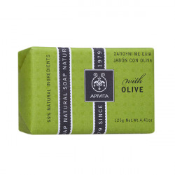 Apivita - Natural Soap Σαπούνι με Ελιά - 125gr