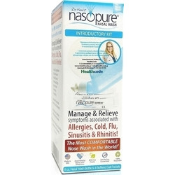 A.Vogel - Dr Hana's Nasopure Nasal Wash System Kit Συσκευή Ρινικής Πλύσης και 4 Φακελάκια Ρυθμιστικού Άλατος