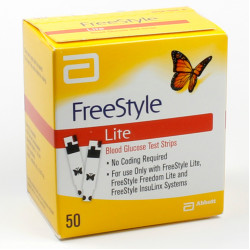 Freestyle Lite 50 Ταινίες Μέτρησης Σακχάρου και Δώρο ο Μετρητής