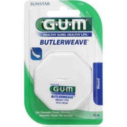 Sunstar - Gum Butlerweave 55m waxed (1155) Κερωμένο οδοντικό νήμα - 55m