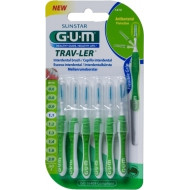Sunstar - Gum trav-ler tapered interdental brush (1414) Μεσοδόντια βουρτσάκια 1,1mm - 6τμχ