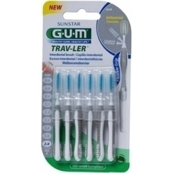 Sunstar - Gum trav-ler cylindrical (1618) interdental brush Μεσοδόντια βουρτσάκια 2,0mm - 6τμχ