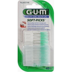 Sunstar - Gum soft-picks extra large fluoride (636) Μεσοδόντια βουρτσάκια μιας χρήσης - 40τμχ