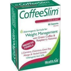 Health Aid - Coffee Slim Συμπλήρωμα Διατροφής Για τη διαχείριση του υγιούς βάρους - 60caps