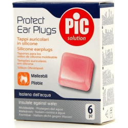 Pic - Protect Ear Plugs Ωτοασπίδες Σιλικόνης - 6 τμχ