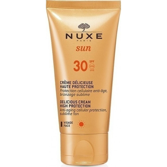 Nuxe - Sun delicious face cream high protection SPF30 Αντηλιακή κρέμα προσώπου υψηλής προστασίας - 50ml
