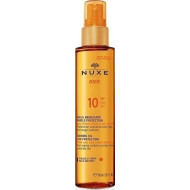 Nuxe - Sun tanning oil for face and body SPF10 Λάδι μαυρίσματος για πρόσωπο & σώμα - 150ml