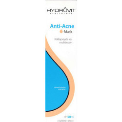 Target Pharma - Hydrovit Anti-Acne Mask Καθαριστική και ενυδατική μάσκα για ακνεϊκά δέρματα - 50ml