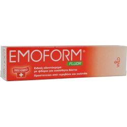Emoform - Fluor dental paste Οδοντόκρεμα με φθόριο για ευαίσθητα δόντια - 50ml
