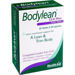 Health Aid - Bodylean CLA Plus Για λεπτό και σφριγηλό σώμα - 30caps & 30tabs