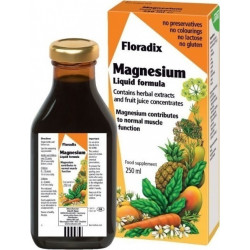 Power Health - Floradix magnesium liquid formula Μαγνήσιο σε υγρή μορφή με βότανα και χυμούς φρούτων - 250ml