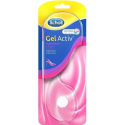 Scholl - Gelactiv open shoes Ανατομικοί πάτοι αόρατης άνεσης για ανοιχτά παπούτσια (Μέγεθος 35-40,5) - 1 ζευγάρι