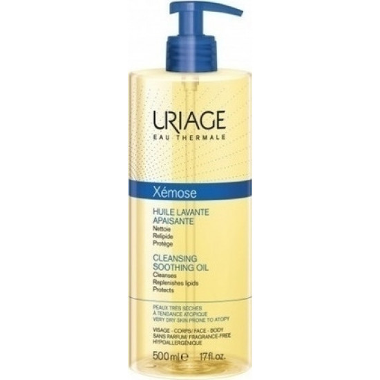 Uriage - Xemose cleansing soothing oil Καθαριστικό λάδι προσώπου & σώματος - 500ml