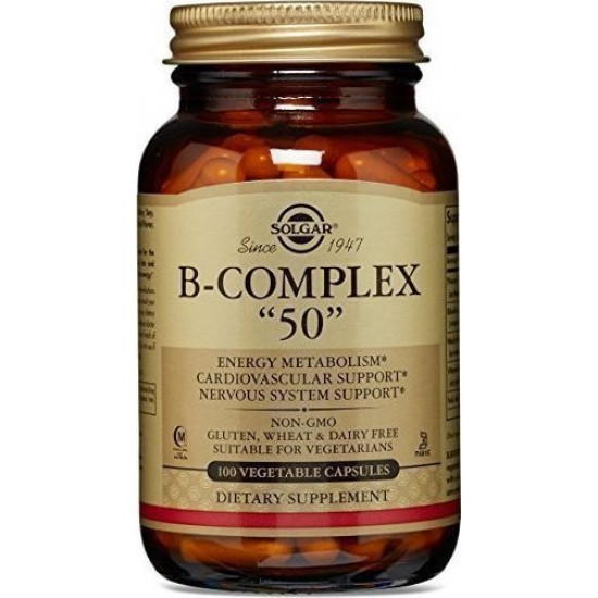 Solgar - B-Complex 50  - 100veg.caps