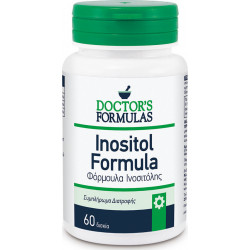 Doctor's Formulas - Inositol Συμπλήρωμα διατροφής για τη φυσιολογική λειτουργία του νευρικού συστήματος - 60tabs