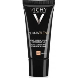 Vichy - Dermablend fluid corrective foundation SPF35 No 20 (Vanilla) Διορθωτικό, καλυπτικό make-up με λεπτόρρευστη υφή - 30ml