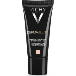 Vichy - Dermablend fluid corrective foundation SPF35 No 30 (Beige) Διορθωτικό, καλυπτικό make-up με λεπτόρρευστη υφή - 30ml