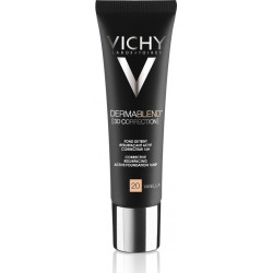 Vichy - Dermablend 3D Correction corrective resurfacing active foundation SPF25 No 20 (Vanilla) Διορθωτικό make-up προσώπου για λιπαρή επιδερμίδα με τάση ακμής - 30ml