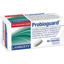 Lamberts - Probioguard Συμπλήρωμα διατροφής με προβιοτικά για την εξισορρόπηση της εντερικής χλωρίδας - 60caps