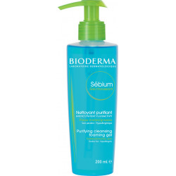Bioderma - Sebium purifying foam gel Τζελ που καθαρίζει απαλά και μειώνει την έκκριση σμήγματος - 200ml