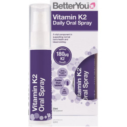 BetterYou - Vitamin K2 Daily Oral Spray 180mg - 25ml