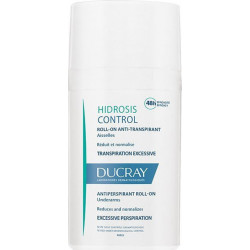 Ducray - Hidrosis control roll-on anti-transpirante Αποσμητικό κατά της εφίδρωσης για μασχάλες - 40ml