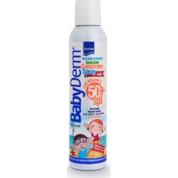 Intermed - Babyderm invisible sunscreen spray for kids with vitamin C SPF50 Παιδικό διάφανο αντηλιακό σπρέι με βιταμίνη C - 200ml