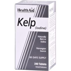 Health Aid - Kelp (Iodine) Ιώδιο - 240tabs
