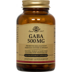 Solgar - Gaba 500mg Συμπλήρωμα διατροφής για την αντιμετώπιση της αϋπνίας - 50caps
