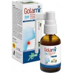 Aboca - Golamir 2act spray Σπρέι για τον πονόλαιμο χωρίς αλκοόλη - 30ml
