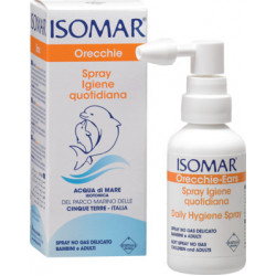 Euritalia Pharma - Isomar ears daily hygiene spray Ισότονο διάλυμα για τον καθαρισμό των αυτιών - 50ml