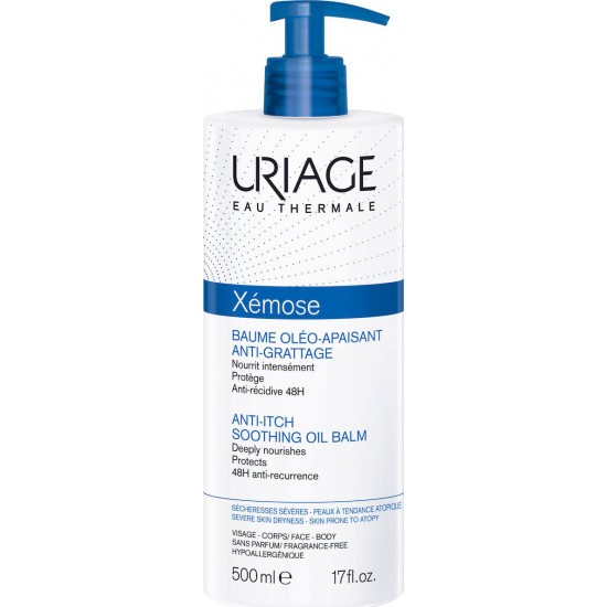 Uriage - Xemose baume oleo-apaisant anti grattage Καταπραϋντικό βάλσαμο κατά του κνησμού - 500ml
