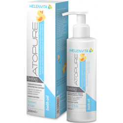 Helenvita - Atopure baby bath oil Eλαιώδες αφρόλουτρο για δέρμα με τάση για ατοπία - 200ml