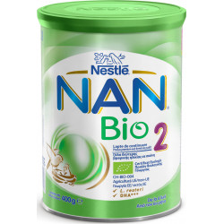 Nestle - Nan bio 2 Γάλα 2ης βρεφικής ηλικίας σε σκόνη από τον 6ο μήνα - 400gr