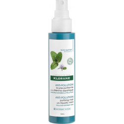 Klorane - Anti-Pollution Purifying Mist Καθαριστικό σπρέι μαλλιών με υδάτινη μέντα - 100ml