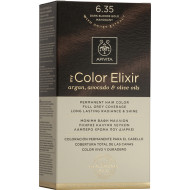 Apivita - My color elixir No 6.35 dark blonde gold mahogany Μόνιμη βαφή μαλλιών (Ξανθό σκούρο μελί μαονί) - 1τμχ