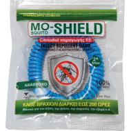 Menarini - Mo-Shield insect repellent band Αντικουνουπικό βραχιόλι σιλικόνης (Χρώμα μπλε) - 1τμχ