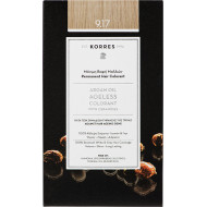Korres - Argan oil ageless colorant Νο 9.17 Μόνιμη βαφή μαλλιών (Κατάξανθο ανοιχτό μπεζ) - 1τμχ
