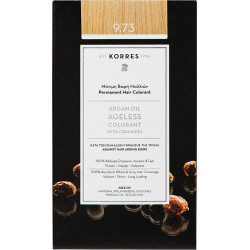 Korres - Argan oil ageless colorant Νο 9.73 Μόνιμη βαφή μαλλιών (Χρυσό κάστανο) - 1τμχ