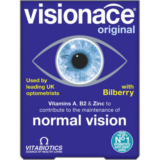 Vitabiotics - Visionace original Συμπλήρωμα διατροφής για τη διατήρηση της καλής όρασης - 30tabs