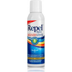 Uni-Pharma - Repel spray  Άοσμο εντομοαπωθητικό σπρέι με υαλουρονικό - 150ml