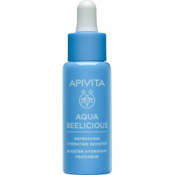 Apivita - Aqua Beelicious refreshing hydrating booster Booster προσώπου αναζωογόνησης & ενυδάτωσης με λουλούδια & μέλι - 30ml