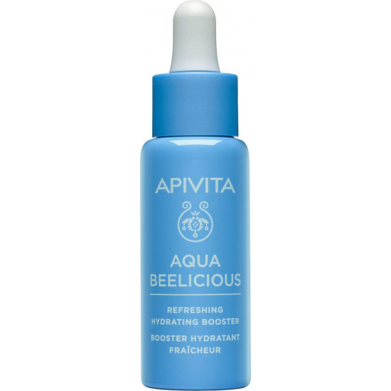 Apivita - Aqua Beelicious refreshing hydrating booster Booster προσώπου αναζωογόνησης & ενυδάτωσης με λουλούδια & μέλι - 30ml