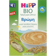 Hipp - Bio Κρέμα χωρίς γάλα με βρώμη - 200gr